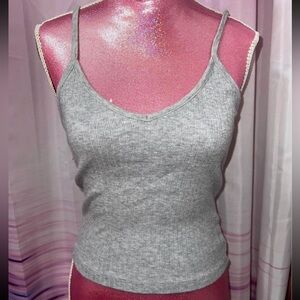 brandy melville gray tank top